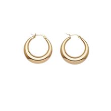 Load image into Gallery viewer, Esmeralda Hoop Earrings
