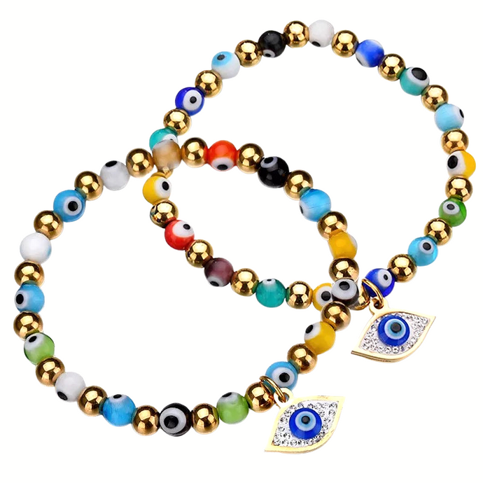 evil eye bracelet. ojo. 